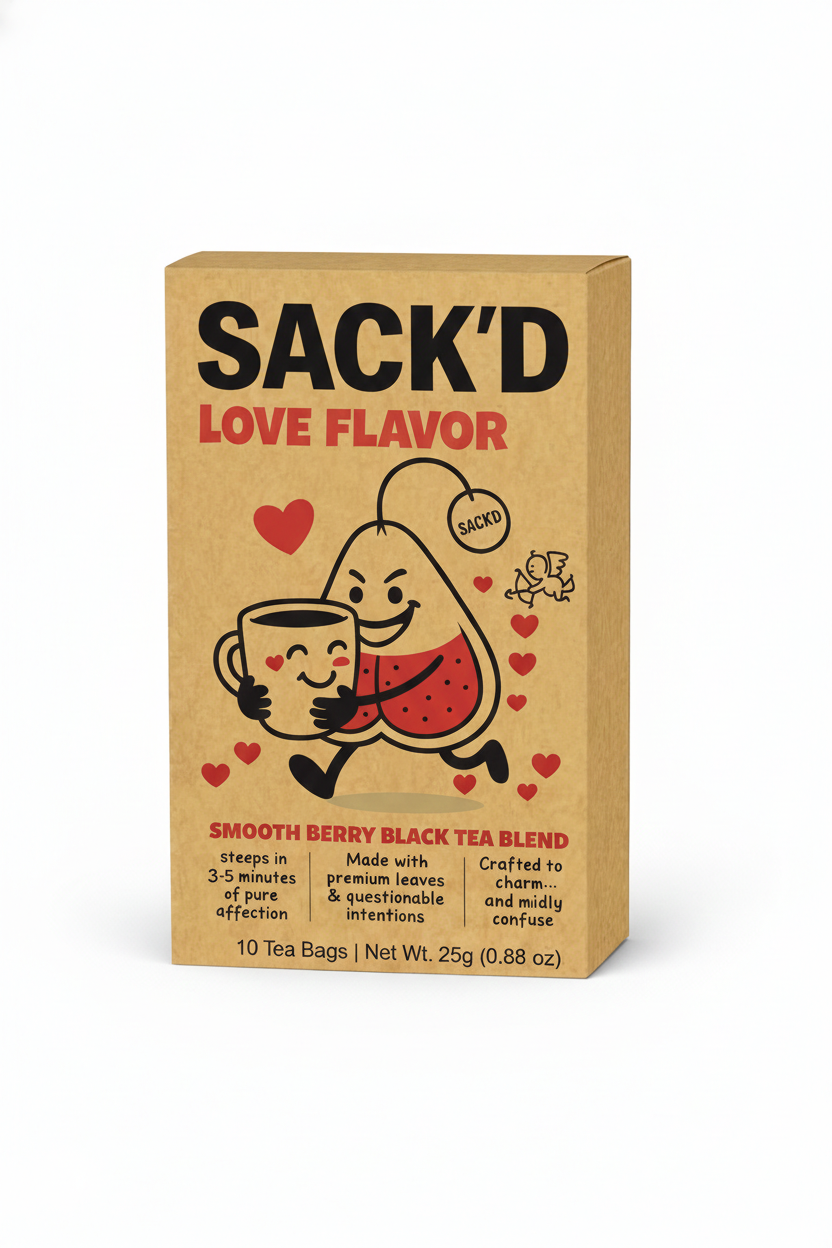 SACK’D Love Flavor – Smooth Berry Black Tea