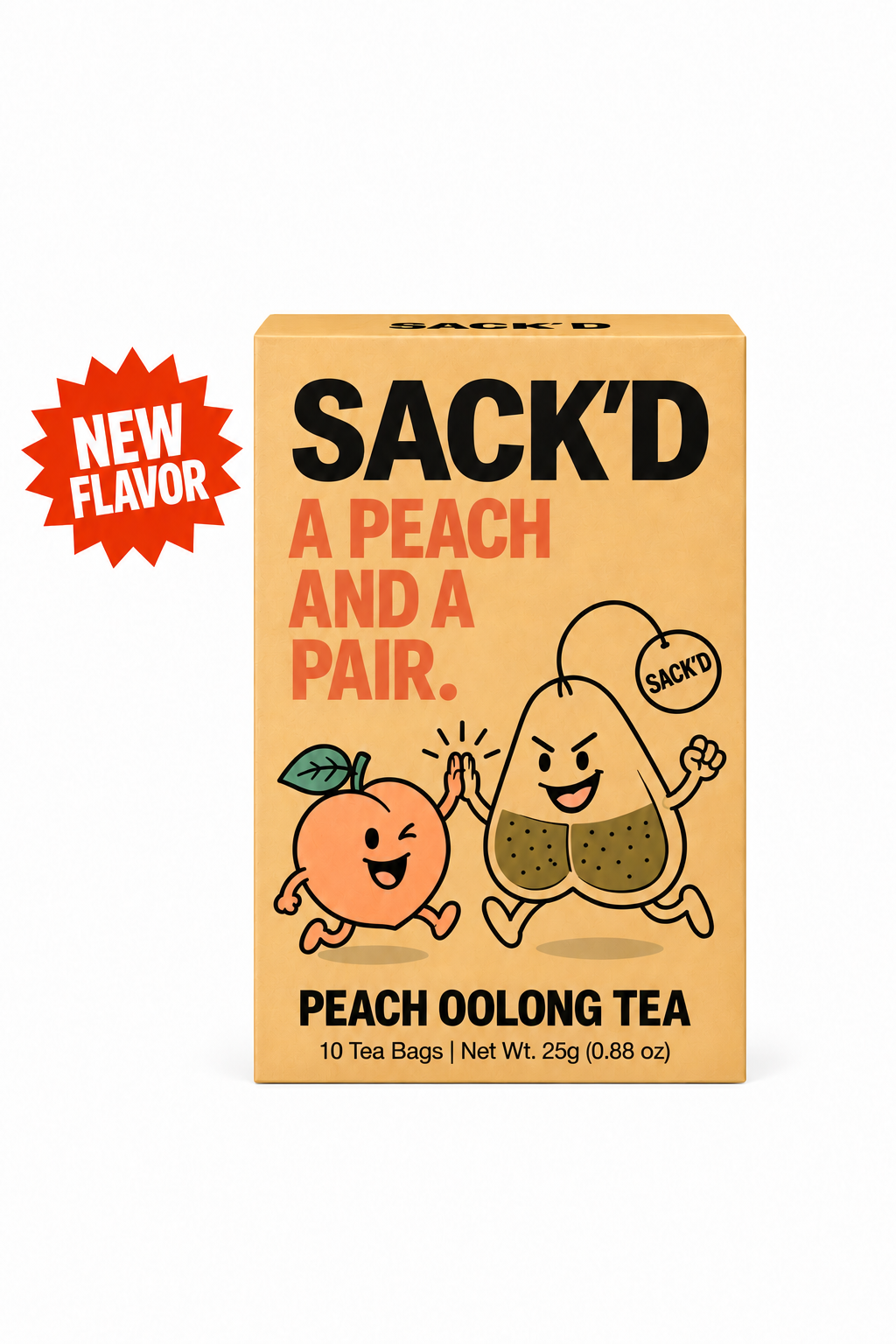 Peach Oolong SACK'D – Sweet Peach Oolong Tea