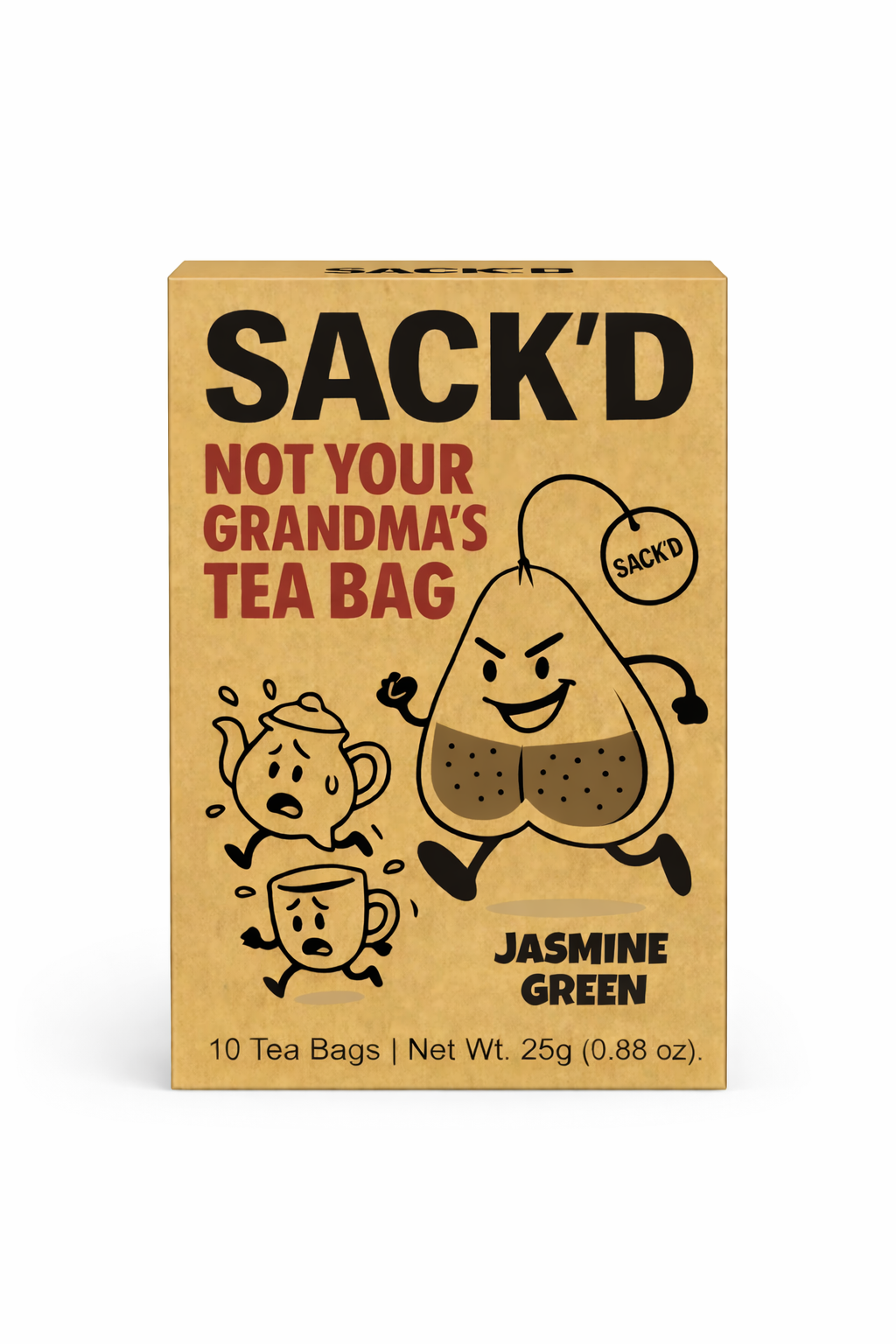 Jasmine SACK’D – Jasmine Green Tea