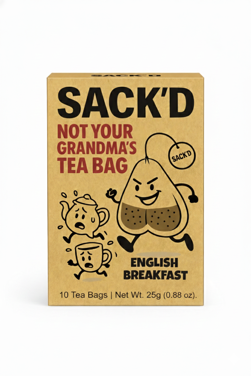 English Breakfast SACK’D – Bold Black Tea